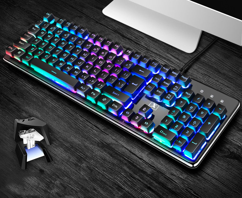 Three-piece Keyboard, Mouse And Headset Set