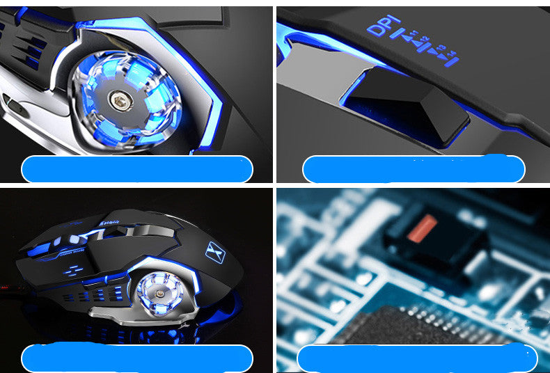 Three-piece Keyboard, Mouse And Headset Set